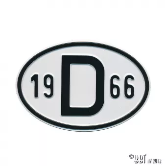 Plaquette D 1966 YOUNG PARTS 0499-466
