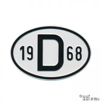 Plaquette D 1968 YOUNG PARTS 0499-468