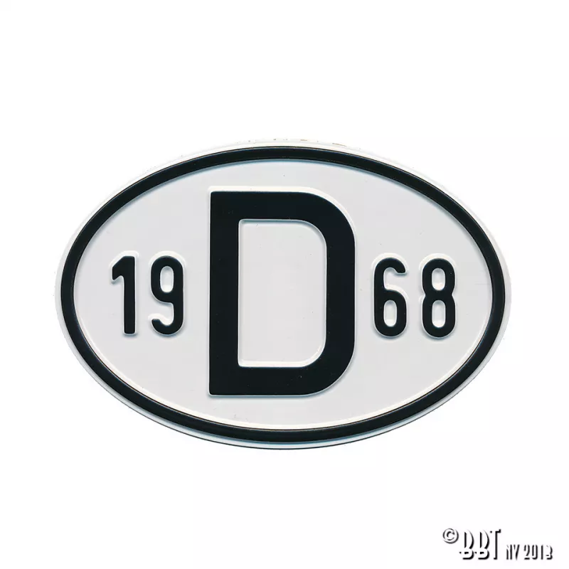 Plaquette D 1968 YOUNG PARTS 0499-468