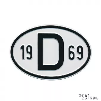 Plaquette D 1969 YOUNG PARTS 0499-469