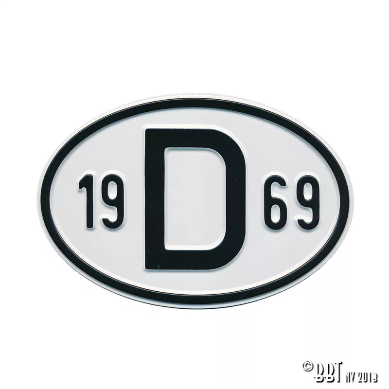 Plaquette D 1969 YOUNG PARTS 0499-469