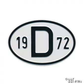 Plaquette D 1972 YOUNG PARTS 0499-472