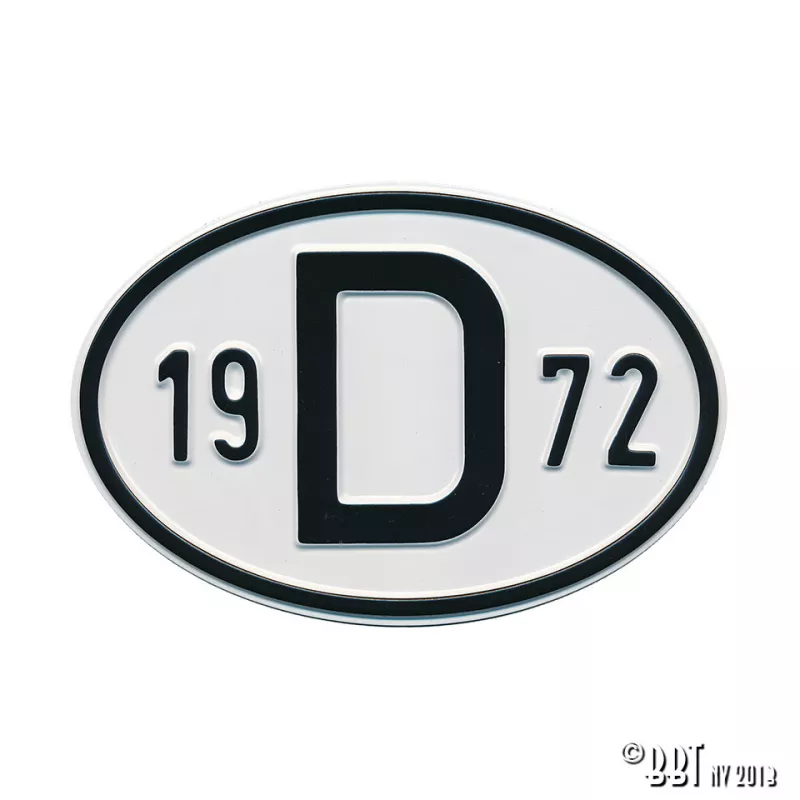 Plaquette D 1972 YOUNG PARTS 0499-472