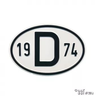 Plaquette D 1974 YOUNG PARTS 0499-474