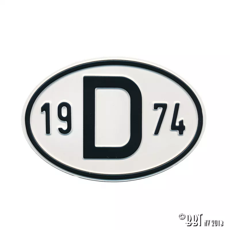 Plaquette D 1974 YOUNG PARTS 0499-474