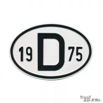 Plaquette D 1975 YOUNG PARTS 0499-475
