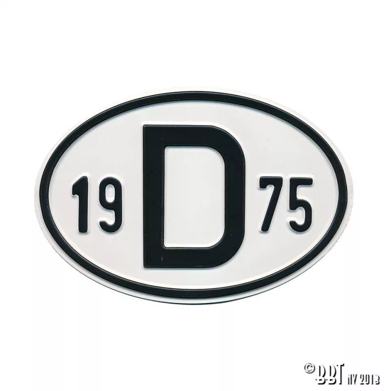 Plaquette D 1975 YOUNG PARTS 0499-475