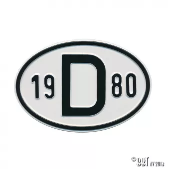 Plaquette D 1980 YOUNG PARTS 0499-480