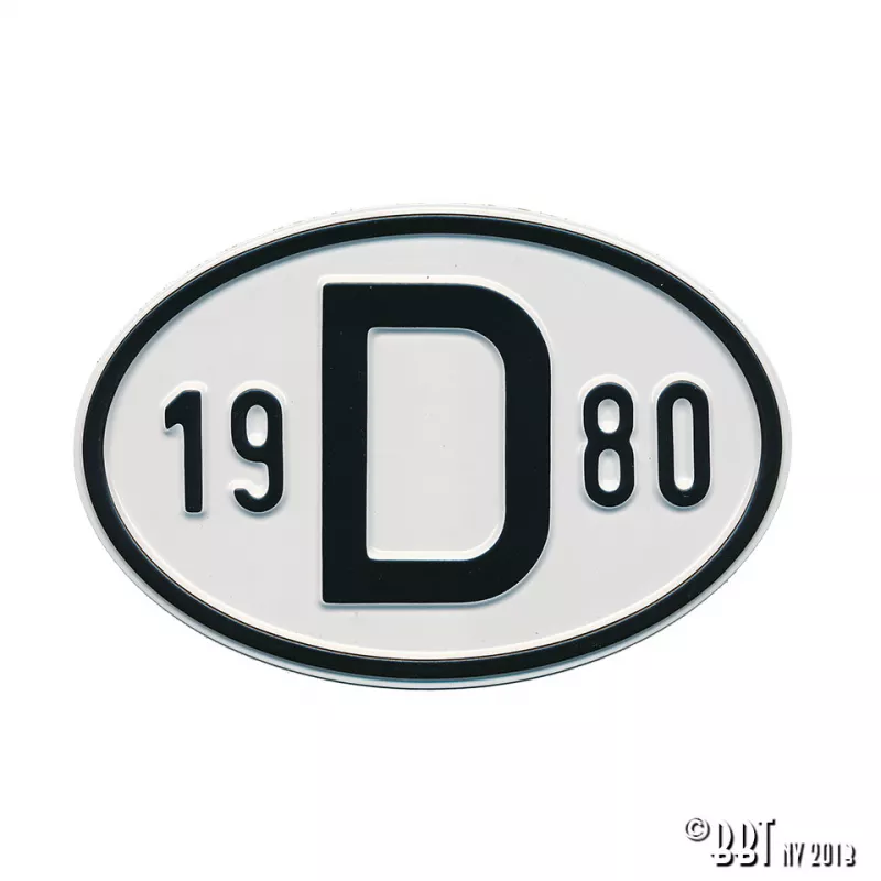 Plaquette D 1980 YOUNG PARTS 0499-480