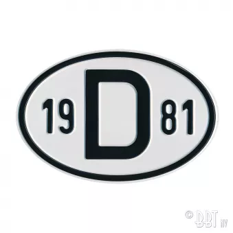 Plaquette D 1981 YOUNG PARTS 0499-481