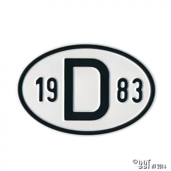 Plaquette D 1983 YOUNG PARTS 0499-483
