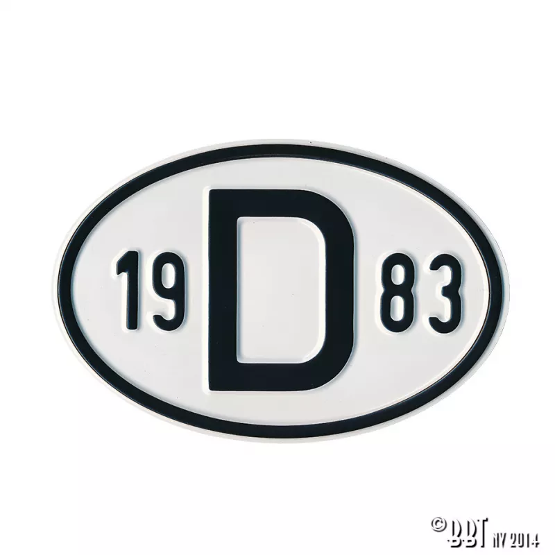 Plaquette D 1983 YOUNG PARTS 0499-483