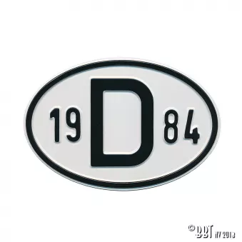 Plaquette D 1984 YOUNG PARTS 0499-484