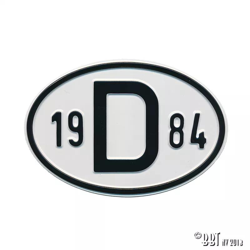 Plaquette D 1984 YOUNG PARTS 0499-484