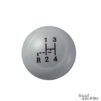 Bouton levier de vitesse 10mm Gris - Vintage Speed YOUNG PARTS 0514-706