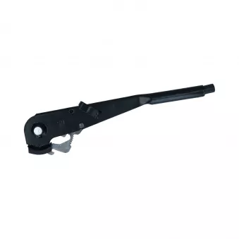 Frein à main chrome en kit - Noir YOUNG PARTS 0521-100