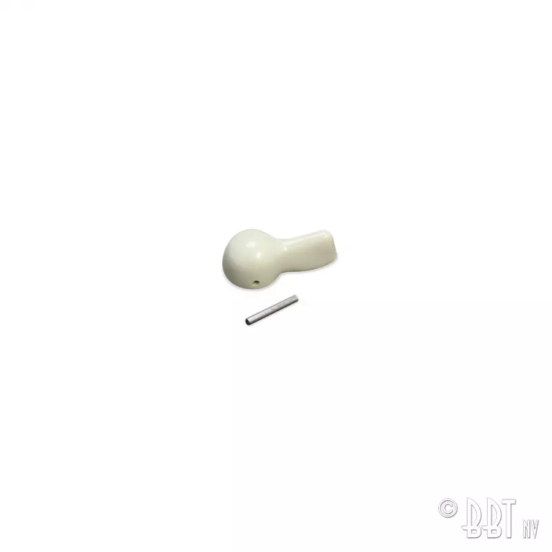 Bouton de verrouillage de mécanisme de porte battante - beige argent YOUNG PARTS 0524-510