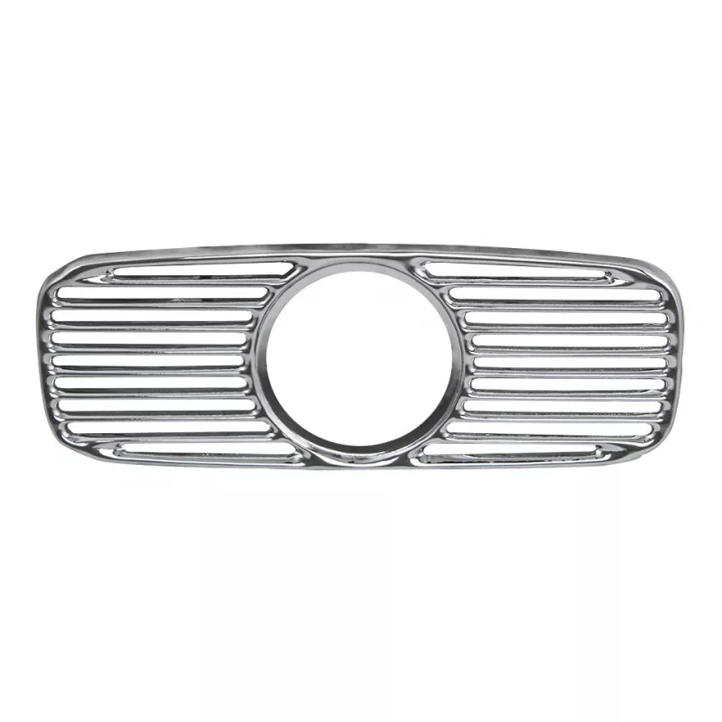Grill dans tableau de bord avec trou horloge, chromé YOUNG PARTS 0525-601
