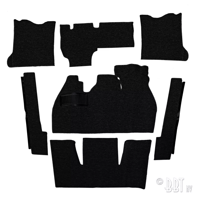 Kit moquette, Cox, noir YOUNG PARTS 0531