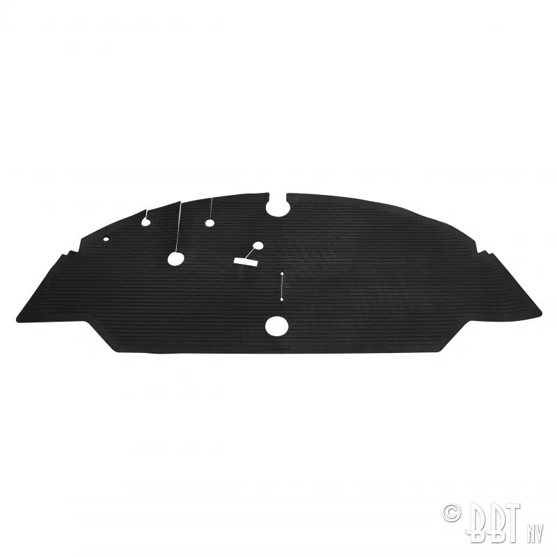 Tapis de sol avant en caoutchouc (noir) YOUNG PARTS 0538-55
