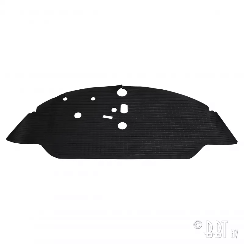 Tapis de sol avant en caoutchouc (noir) YOUNG PARTS 0538-56
