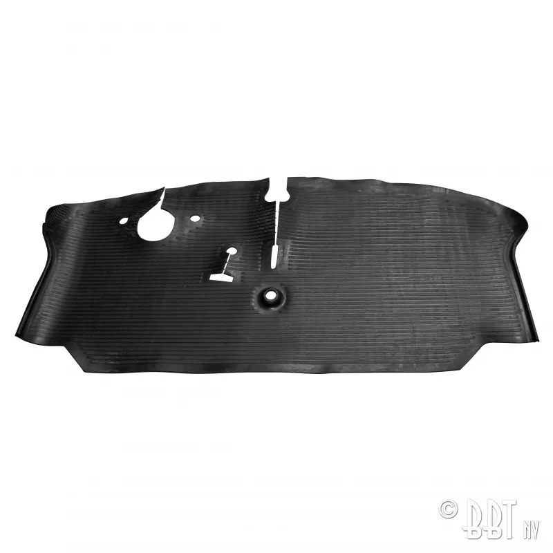 Tapis de sol avant en caoutchouc (noir) YOUNG PARTS 0538-66