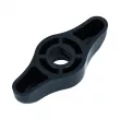 Bouton de volet distributeur de tuyère d'aération - noir YOUNG PARTS 0544-210 - Visuel 2
