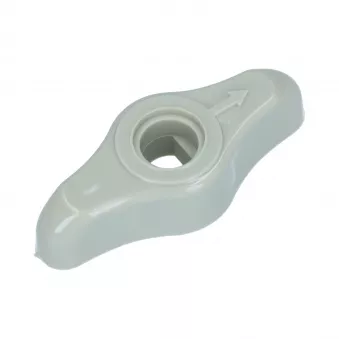 Bouton de volet distributeur de tuyère d'aération - beige argent YOUNG PARTS 0544-211