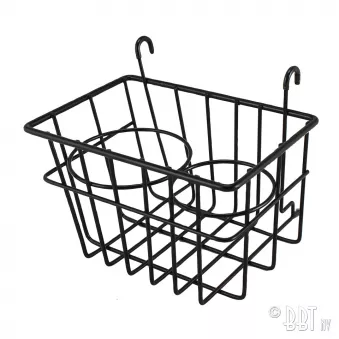 Panier de rangement avec porte-gobelets, noir YOUNG PARTS 0548-210