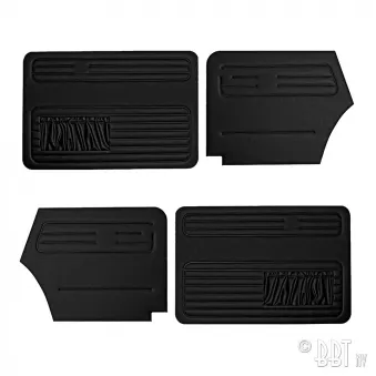Panneaux porte cabriolet - noir - 4pc YOUNG PARTS 0550-150