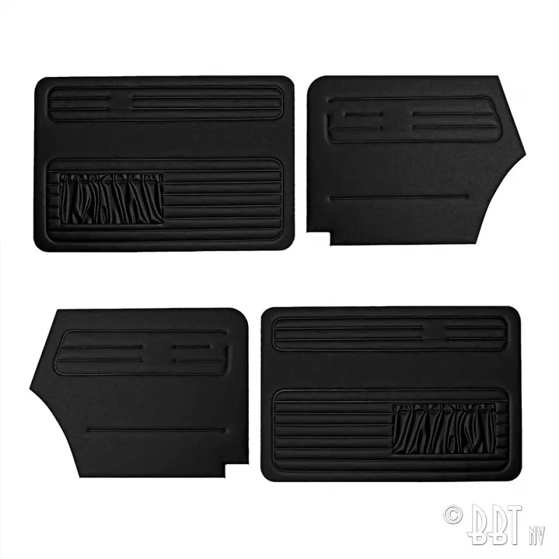 Panneaux porte cabriolet - noir - 4pc YOUNG PARTS 0550-150