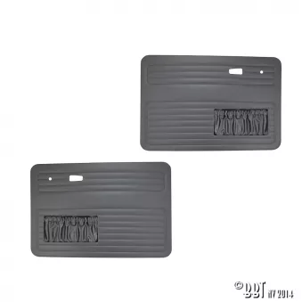 Panneaux porte avant - noir (paire) YOUNG PARTS 0551