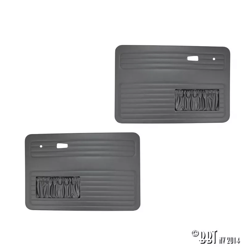 Panneaux porte avant - noir (paire) YOUNG PARTS 0551
