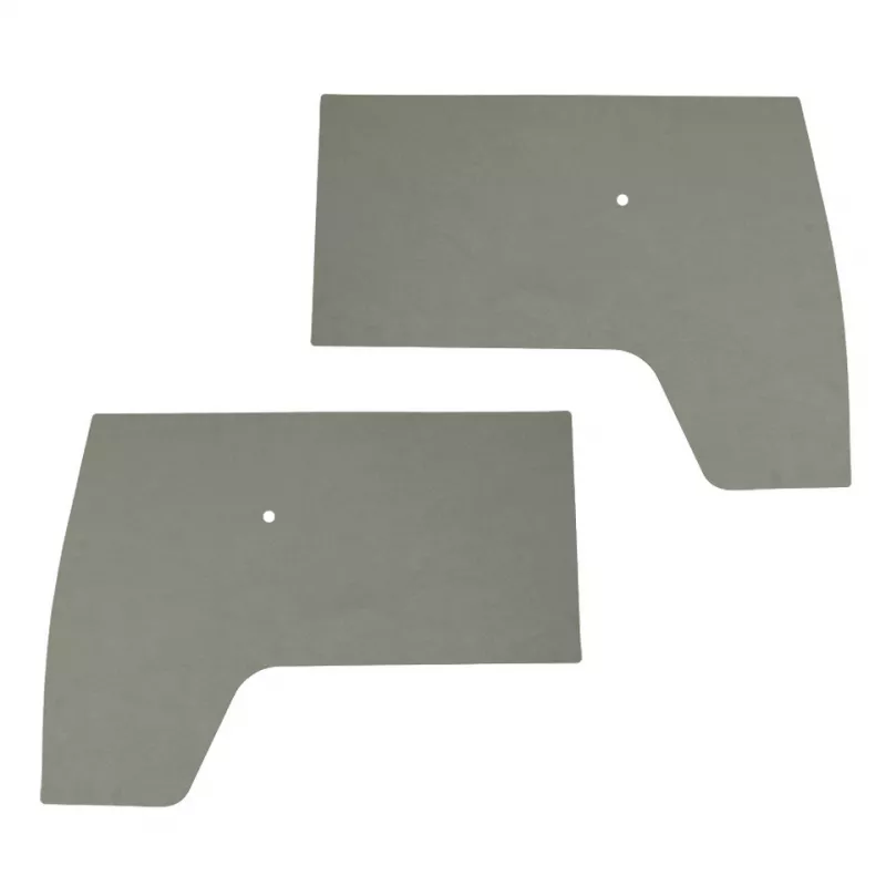 Panneaux de porte avant, PVC, gris, par paire YOUNG PARTS 0552-000