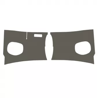 Panneaux plastiquex gris, devant les pieds, par paire YOUNG PARTS