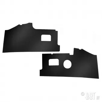 Panneaux protection face avant noir YOUNG PARTS 0552-550