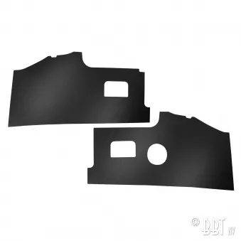Panneaux protection face avant noir YOUNG PARTS 0552-560