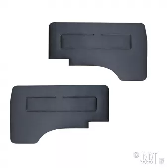 Panneaux de porte avant, noir, par paire YOUNG PARTS 0552-900