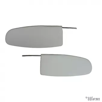 Pare-soleil, gauche et droite, blanc YOUNG PARTS 0556-01