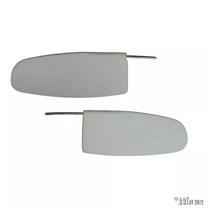 Pare-soleil, gauche et droite, blanc YOUNG PARTS 0556-01