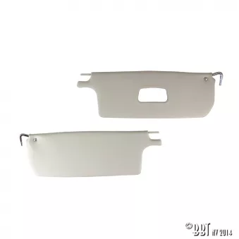 Pare-soleil, cabrio, gauche et droite, blanc YOUNG PARTS 0557-01