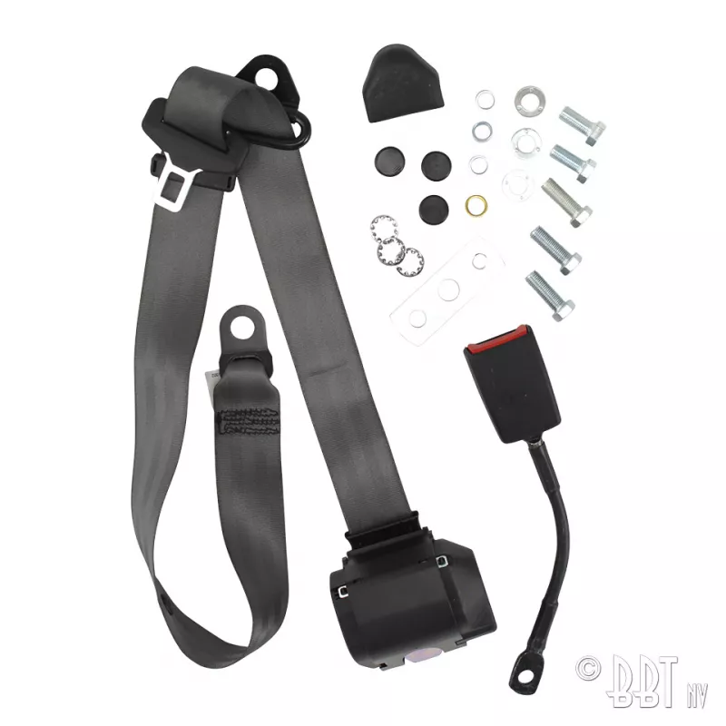Ceinture universelle, à enrouleur - grise, A l'unité YOUNG PARTS 0573-01