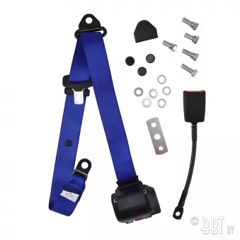 Ceinture universelle, à enrouleur - bleue, A l'unité YOUNG PARTS 0573-02