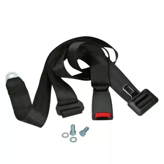 Ceinture de sécurité 2-points noir extra longe avec conformité européene (1) YOUNG PARTS 0573-110