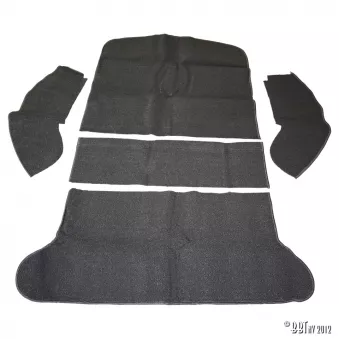 Habillage de coffre arrière, noir YOUNG PARTS 0593