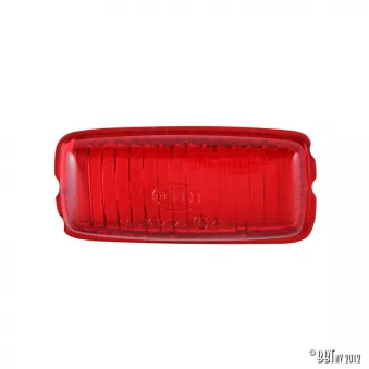 Verre rouge pour feu marche arrière, Hella YOUNG PARTS 0608-101