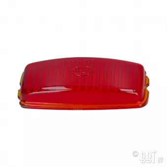 Verre rouge pour feu marche arrière / feu stop Bus (véritable verre) - Hella YOUNG PARTS 0608-111