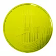 Verre phare avant Hella H4 jaune - RHD YOUNG PARTS 0613-611 - Visuel 1