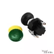 Interrupteur on-off Hella vert, rouge ou jaune YOUNG PARTS 0636-050 - Visuel 2