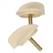 Bouton d'interrupteur essuie glace / de phare bakélite, ivoire (paire) YOUNG PARTS 0636-930 - Visuel 2